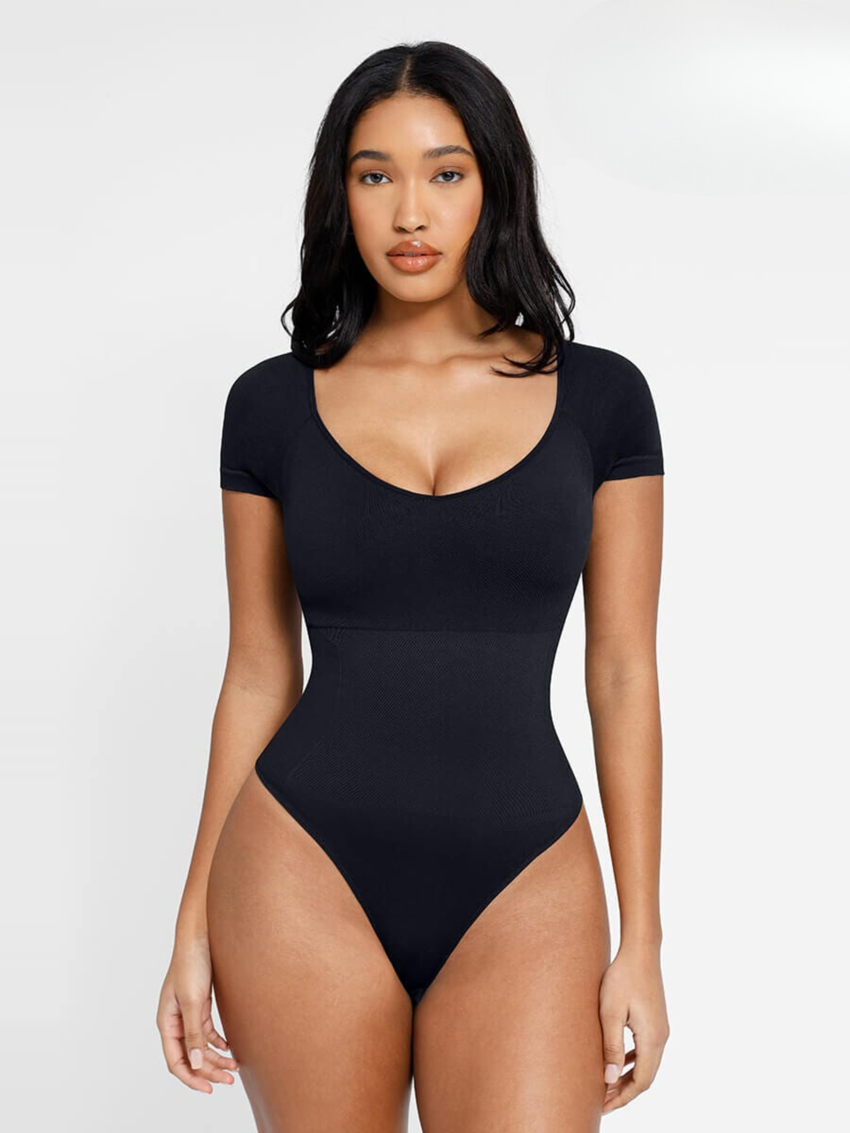 Seamless Chest Support Shapewear Bodysuit