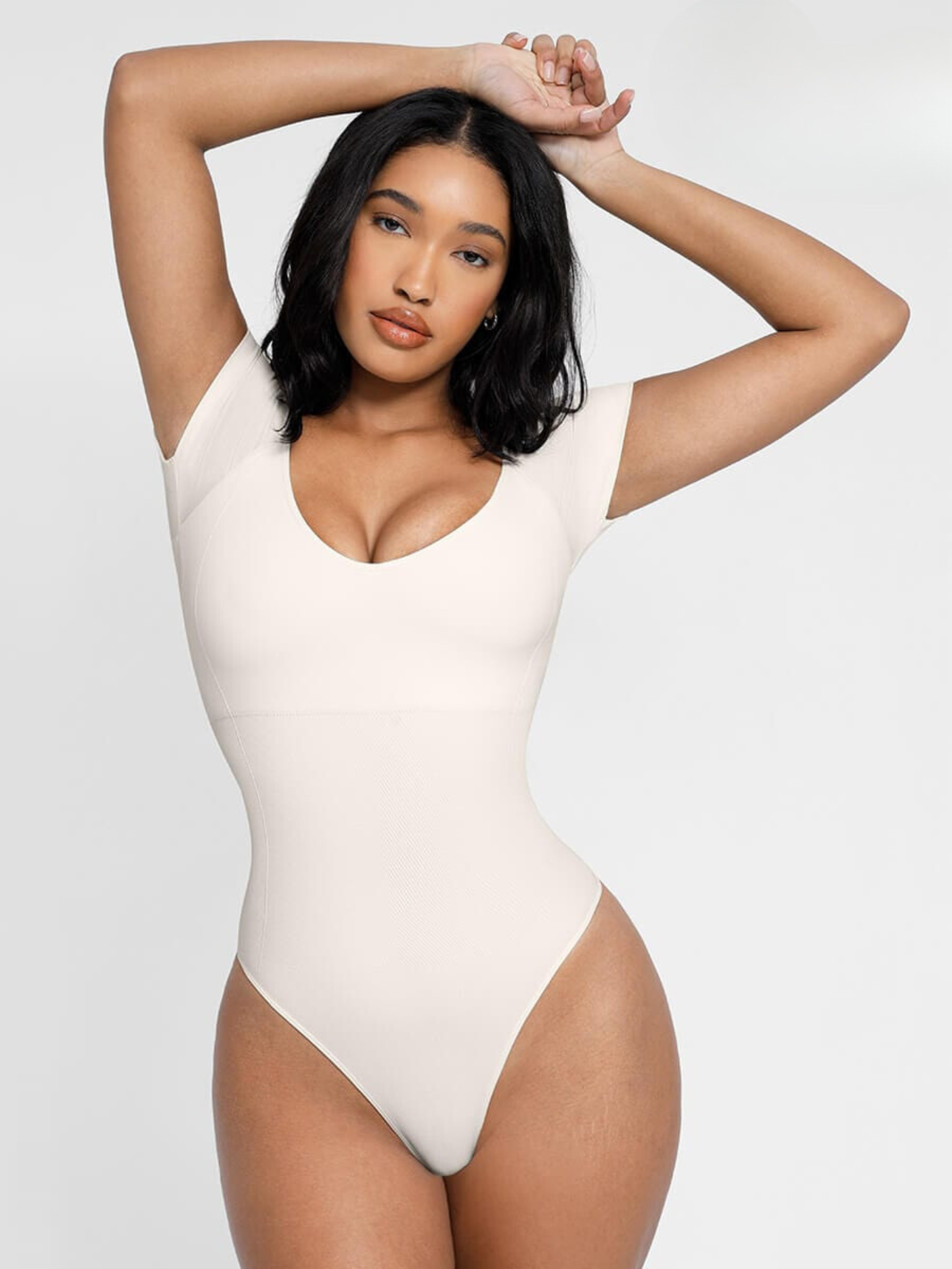 Seamless Chest Support Shapewear Bodysuit