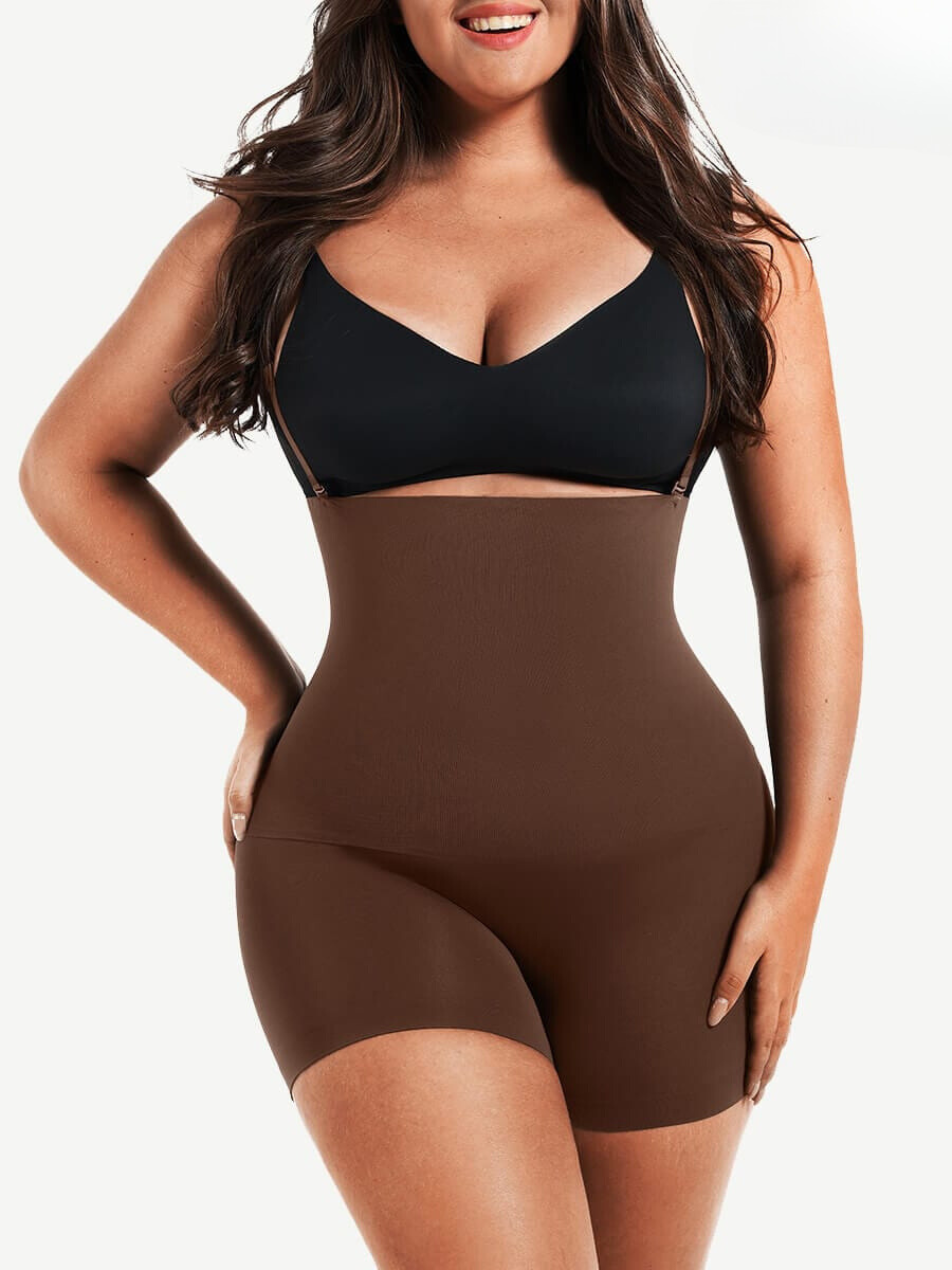 Seamless High-Waisted Tummy Control Shorts